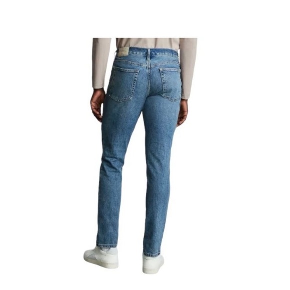 EVERLANE Mens Slim Straight Leg Jean Medium Wash Sz 29 x 30 NEW - Picture 2 of 12